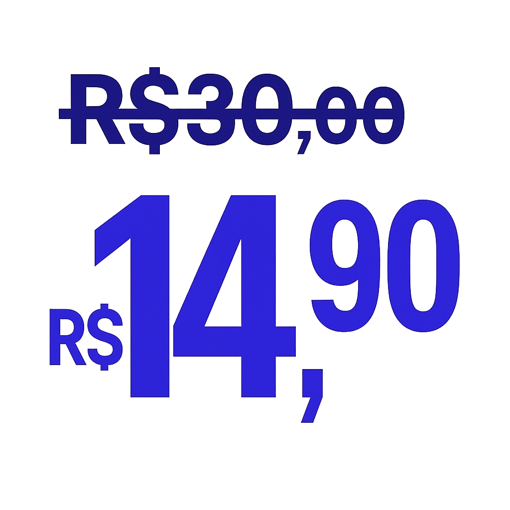 mega promoção, por apenas 9,90 o primeiro mes